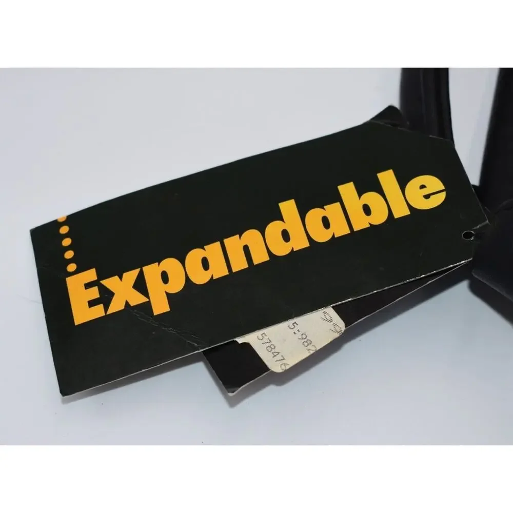 Expandable Black Briefcase NWT -- DuraTec -- 16.5